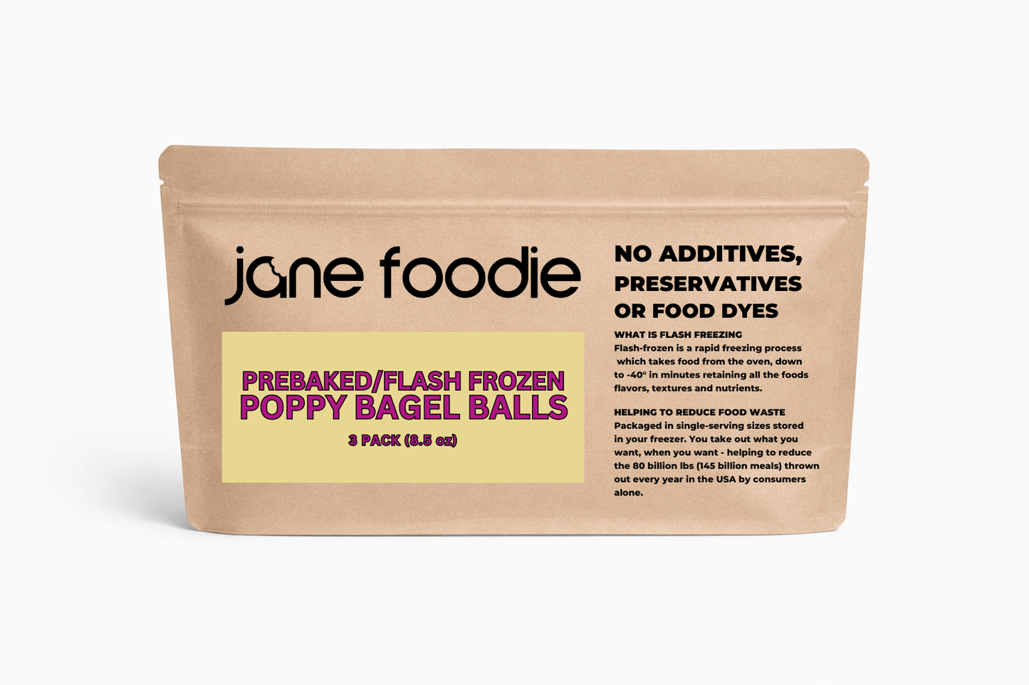 Poppy Seed Bagel Balls - Jane Foodie