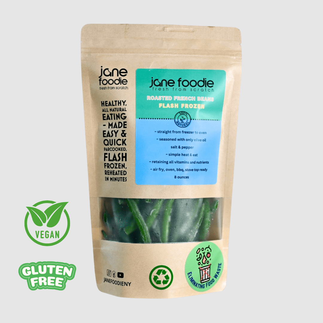 Roasted French Beans - Jane Foodie