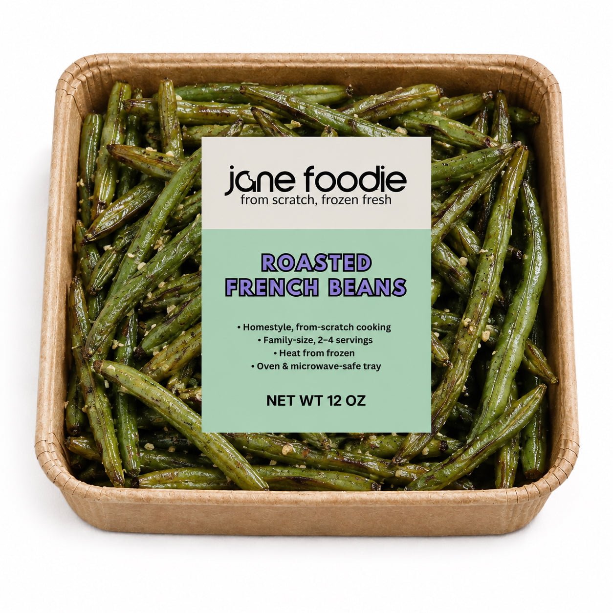 Roasted French Beans - Jane Foodie