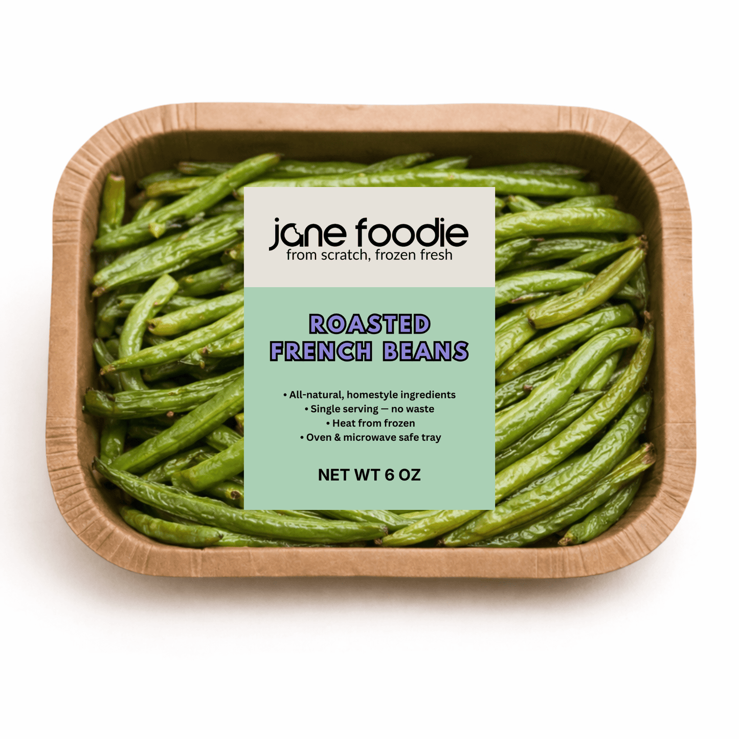 Roasted French Beans - Jane Foodie