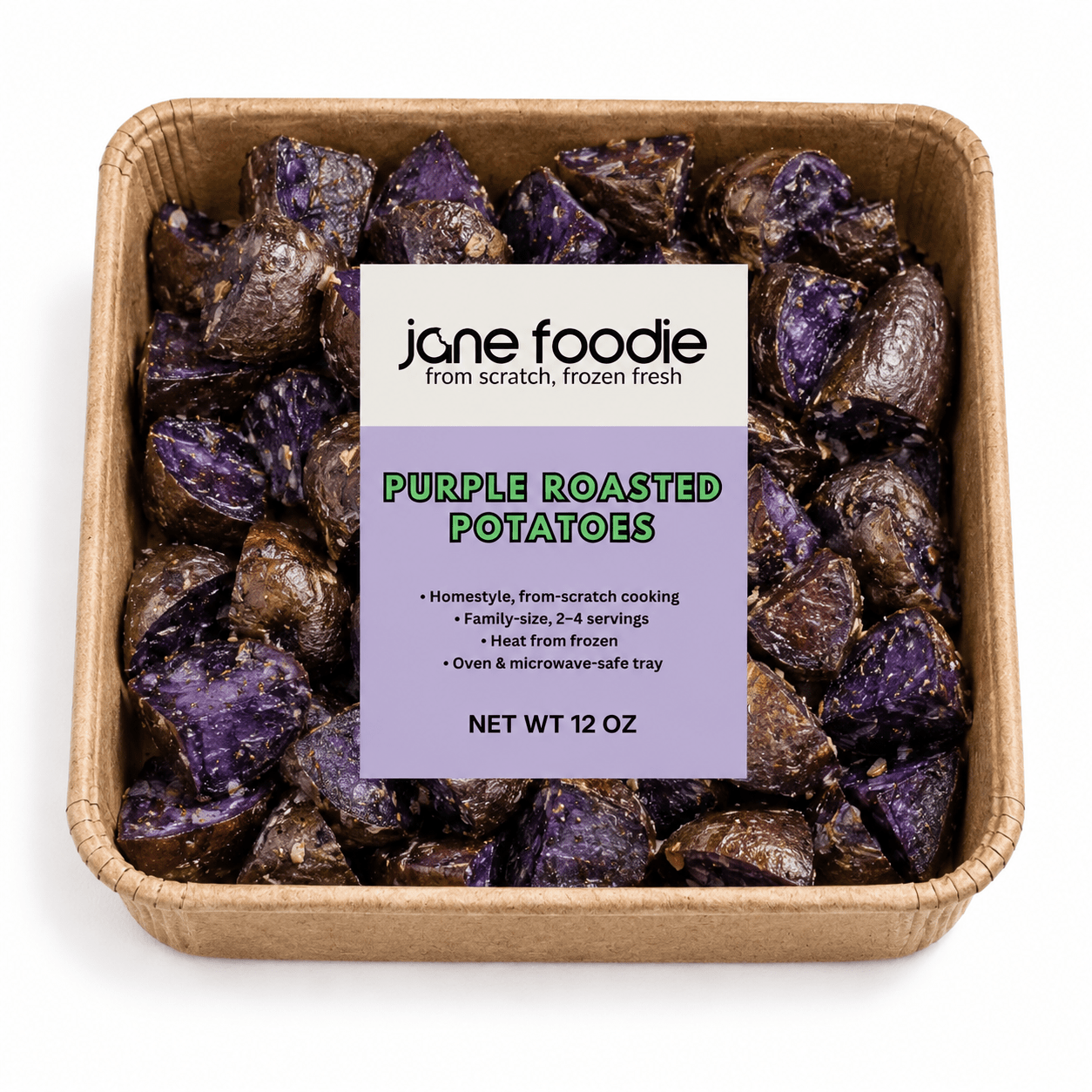 Roasted Purple Potatoes - Jane Foodie