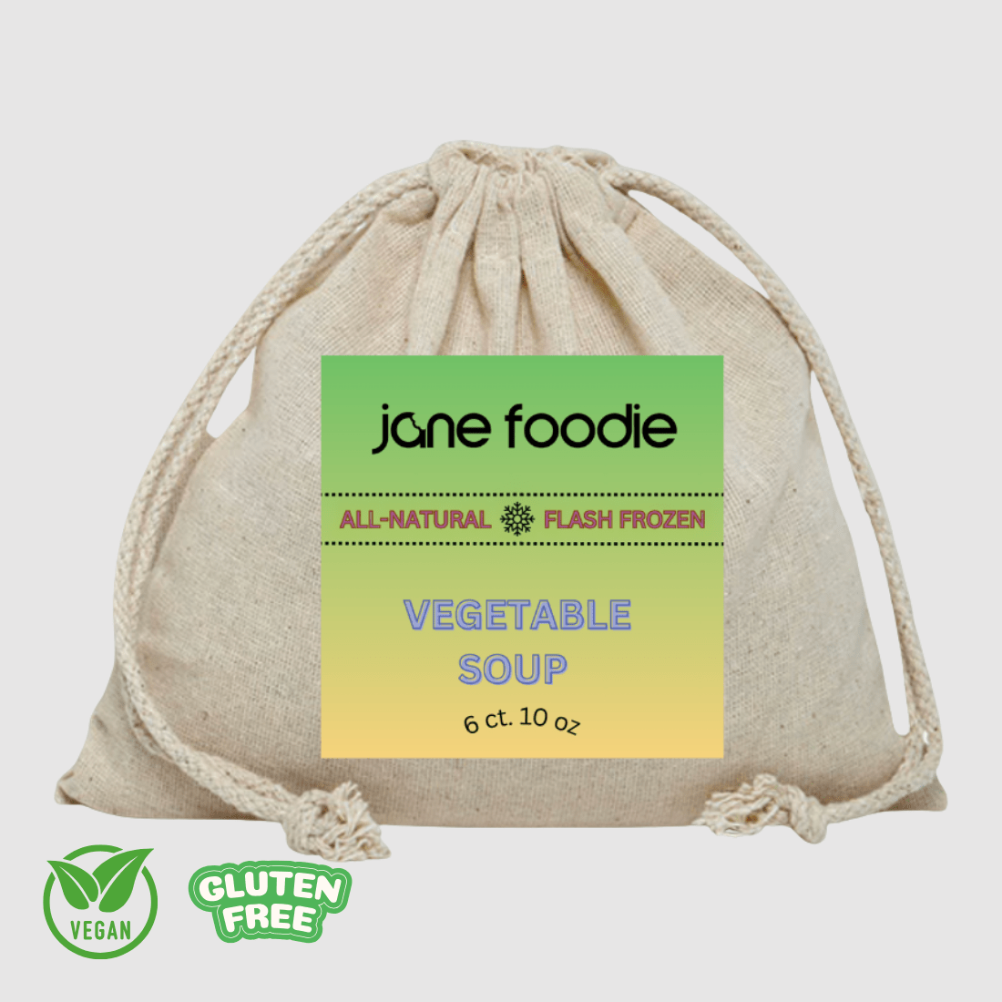 Vegetable Soup Family Size 6 - Pack - Jane Foodie